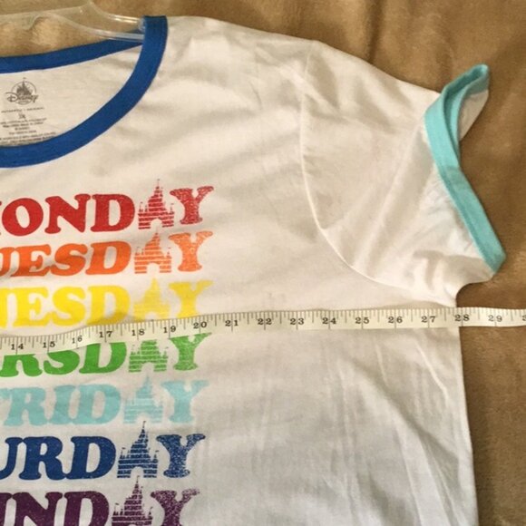 Disney Blue and White T-Shirt - Picture 4 of 6